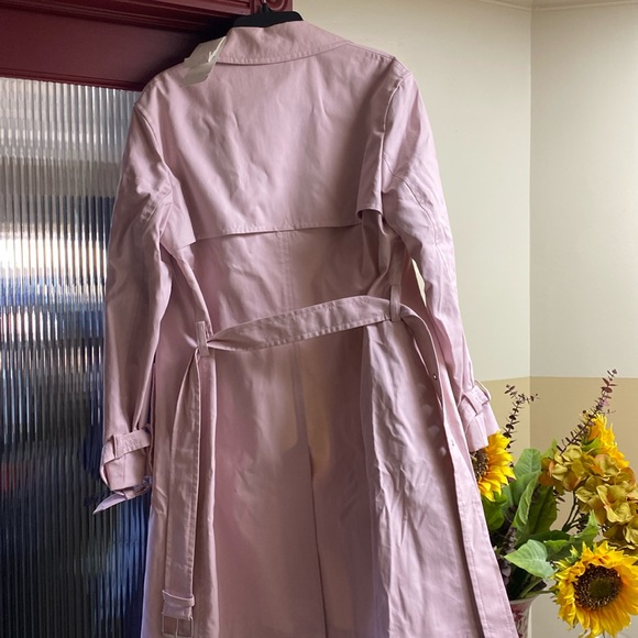 Escada Sport Pink CottonStretch Trench NewWithTags - Picture 4 of 16